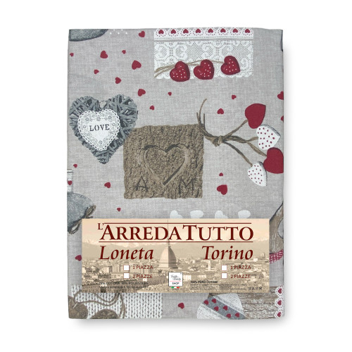Towel COPRITUTTO Gran SCARF Bedspread SOFA COVER Fabric TYROLEAN HOLLY