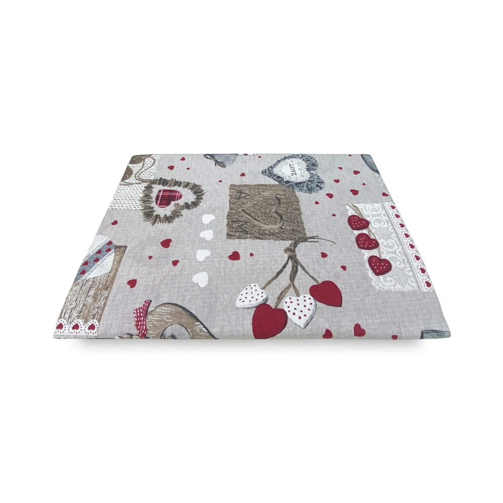 Tissu meubles, grand foulard, pur coton