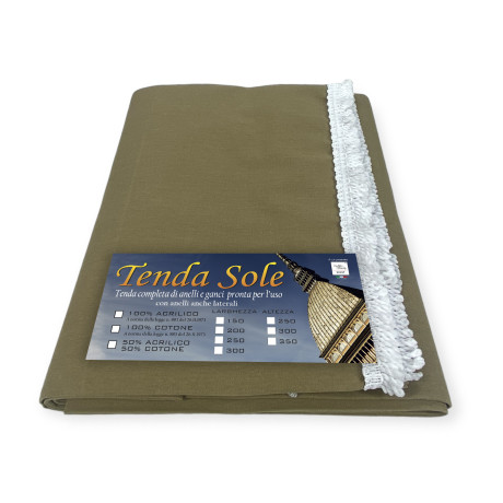 Toldo habanero de color liso
