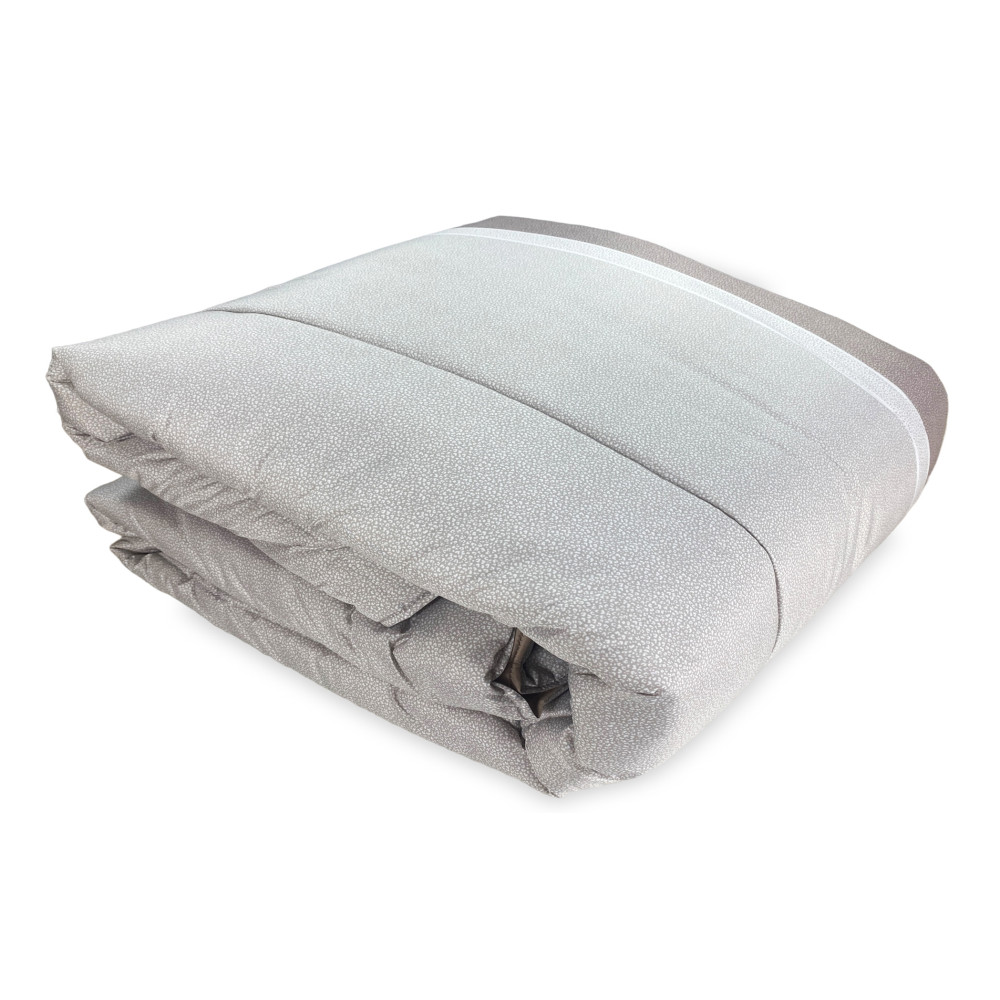 COLCHA ACOLCHADA CON LAZO © DE LUNARES Beige Made in Italy