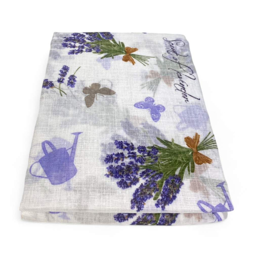 Pair of LAVENDER glass curtain cm. 60 from Window and Door