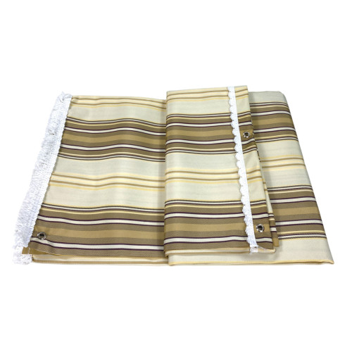 yarn-dyed awning