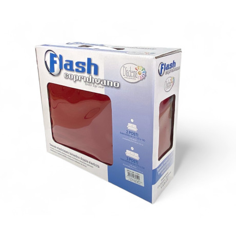 copri divano elasticizzato rosso bordeaux 2