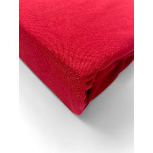 Funda de sofá tensada FLASH BORDEAUX con corte alto