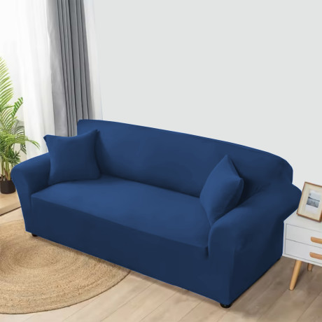 Gepolsterter Sofabezug in Blau