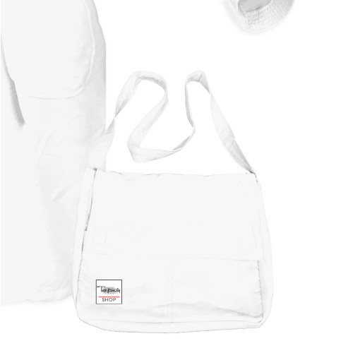 PODDY TECHNISCHER BADEMANTEL AUS WEISS Mikrofaser