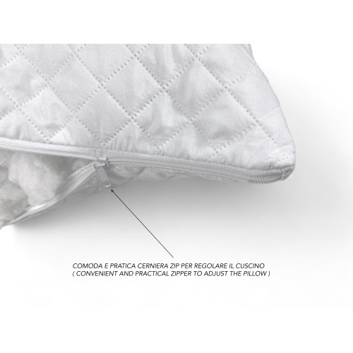 PILLOW UP and DOWN Height adjustable pillow Made in Italy
