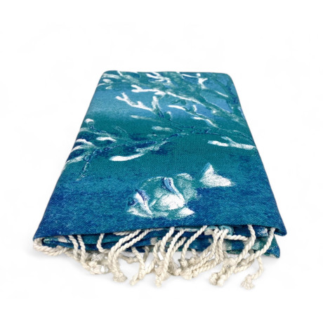 Serviette de plage en coton facile à frapper 2