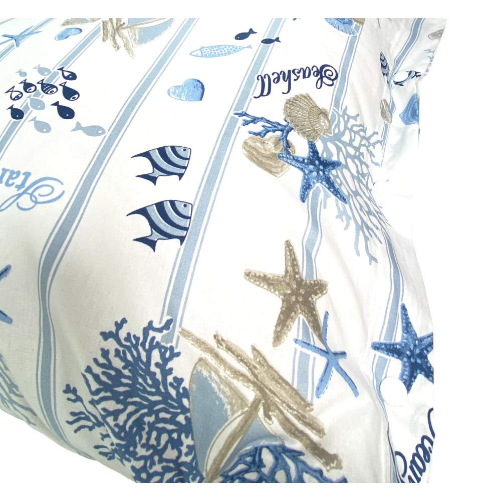 Ensemble de draps en pur coton