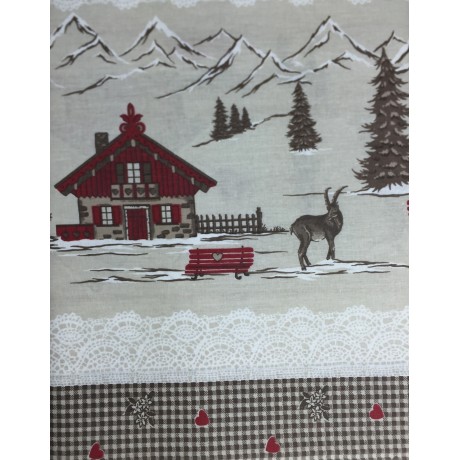 Furnishing towel, large scarf, in pure cotton 2