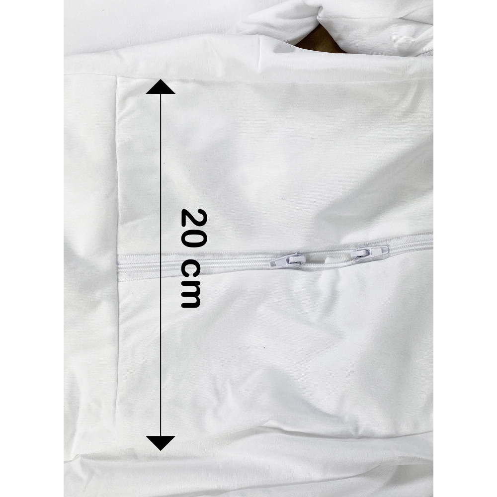 Coprimaterasso Impermeabile con Zip SENSOR - Protezione Completa Anallergica