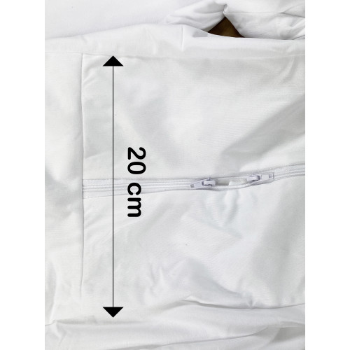 Waterproof Mattress Cover with Zip SENSOR - Full Hypoallergenic Protection