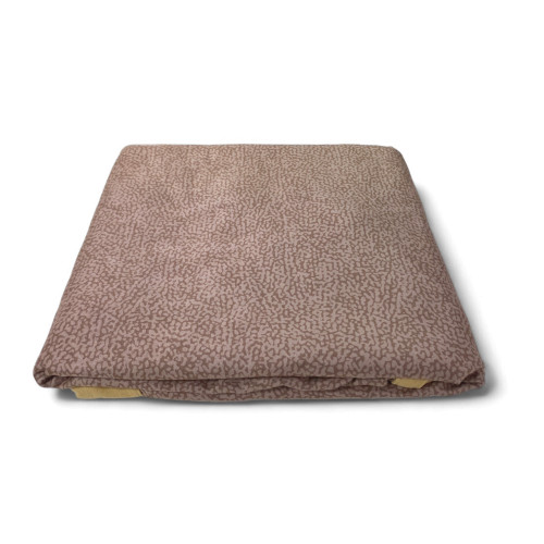 Toalla de playa de microfibra con bolsillos y cojín hinchable niño beige TEDDY TAMAÑO cm. 80 x 190