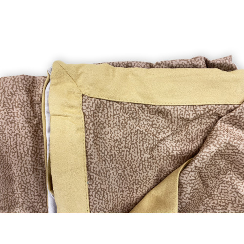Toalla de playa de microfibra con bolsillos y cojín hinchable niño beige TEDDY TAMAÑO cm. 80 x 190
