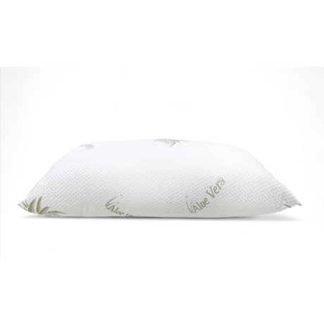 Aloe Vera Bettkissen - antibakteriell, milbenhemmend, hypoallergen - 42x72 cm 2