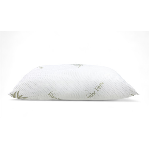 Aloe Vera Bed Cushion - Antibacterial, Anti-mite, Hypoallergenic - 42x72 cm