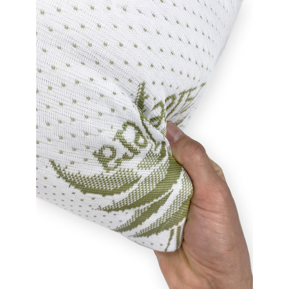 Aloe Vera Bed Cushion - Antibacterial, Anti-mite, Hypoallergenic - 42x72 cm