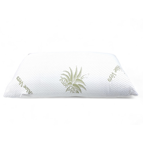 Aloe Vera Bed Cushion - Antibacterial, Anti-mite, Hypoallergenic - 42x72 cm