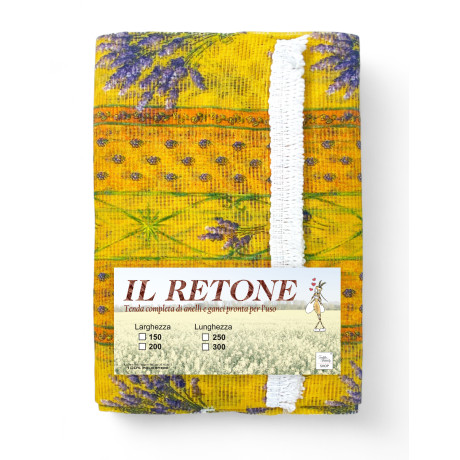 Zanzariera finestra a tenda da esterno Retone | Tenda zanzariera porta finestra Lavanda Provenzale