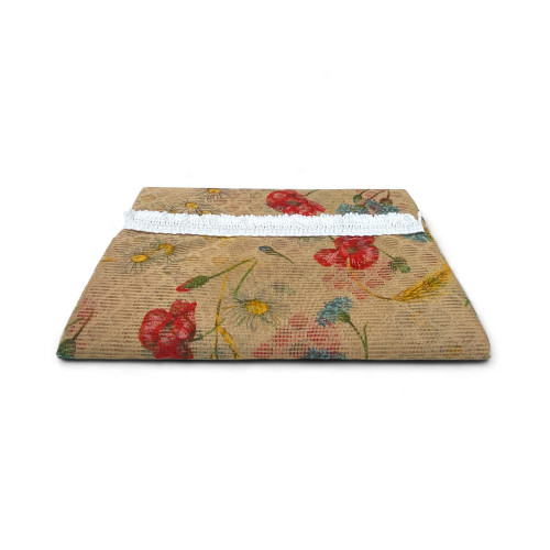 Insect screen awning for outdoor retone | Mosquito net curtain French door color Poppies