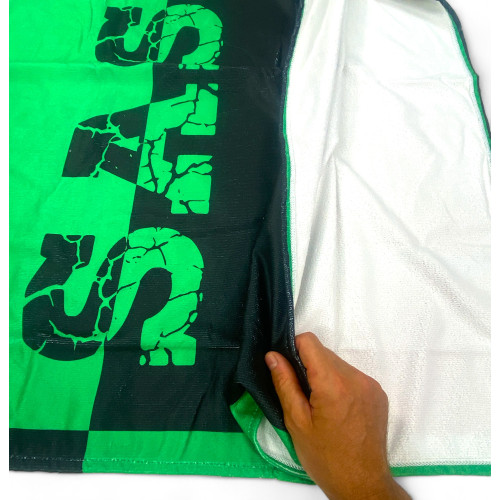 Sassuolo Strandtuch Groß 90x170 cm - Weiches Schwamm-Strandtuch für Fans