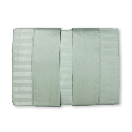 Completo Lenzuola Matrimoniali Cotone Verde Salvia | Set Letto Matrimoniale Raso 2