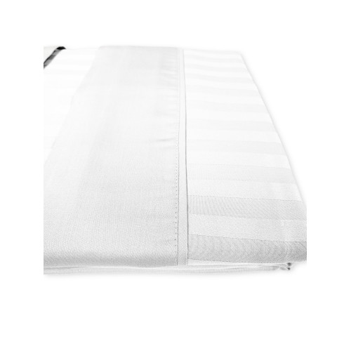 White Cotton Double Sheets Set | Satin Double Bed Set