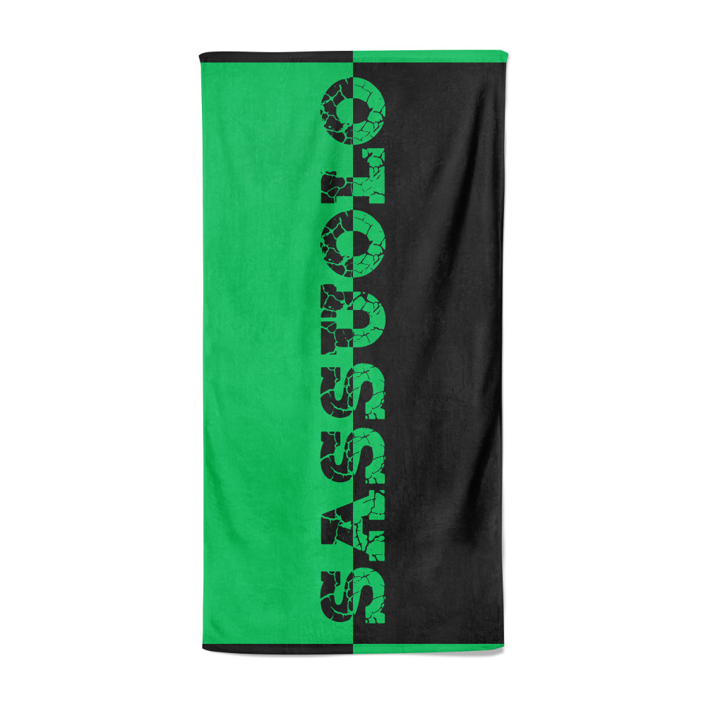 Sassuolo Beach Towel Large 90x170 cm - Soft Sponge Beach Towel for Fans