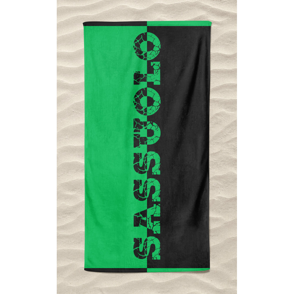 Sassuolo Beach Towel Large 90x170 cm - Soft Sponge Beach Towel for Fans
