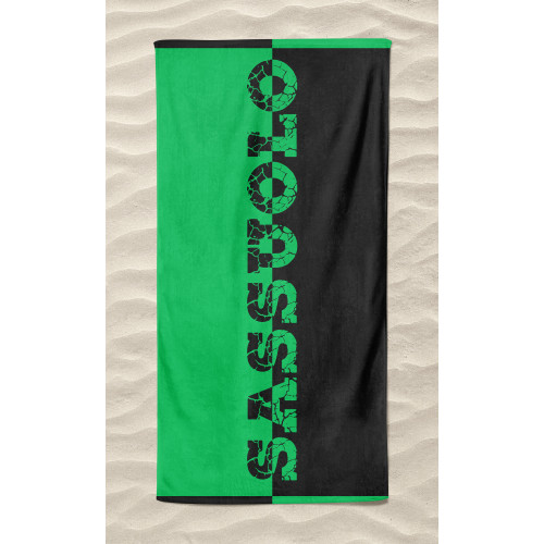 Sassuolo Strandtuch Groß 90x170 cm - Weiches Schwamm-Strandtuch für Fans
