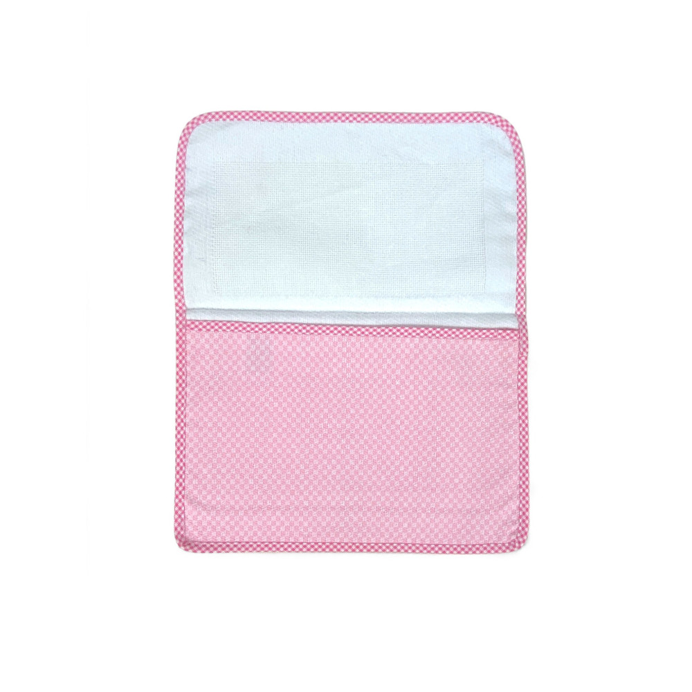Bolsa personalizable con lona AIDA | Porta baberos Jardín de Infantes 29x19 cm