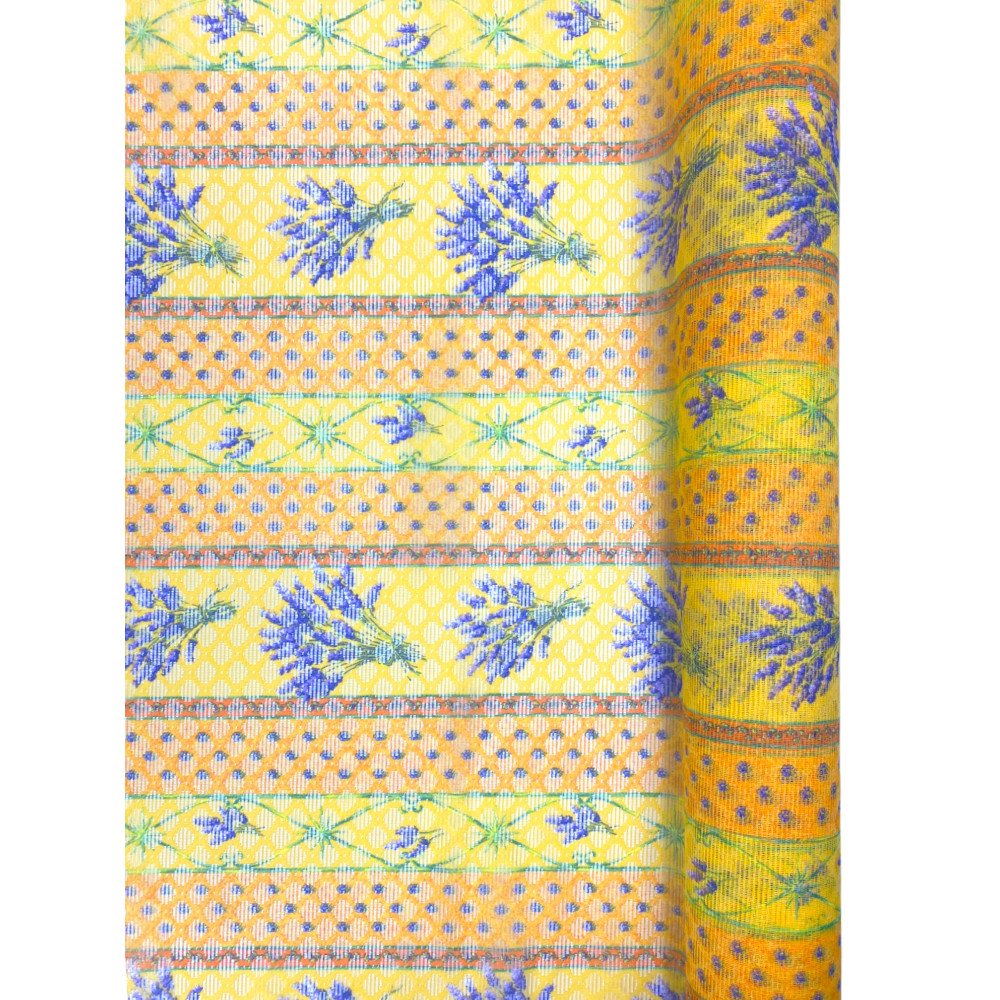 Moskitonetz mit Blumenmuster - Höhe 150 cm, Made in Italy, Insektenschutzmittel