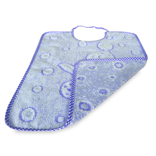 SET BAVAGLINI BAVETTE bambini e bambine mini JACK © cm. 26x34 bavaglio con elastico in puro cotone