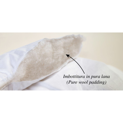Piumino Invernale in Pura Lana - Wool Emotion, 100% Naturale, Cotone, Profilo Elegante
