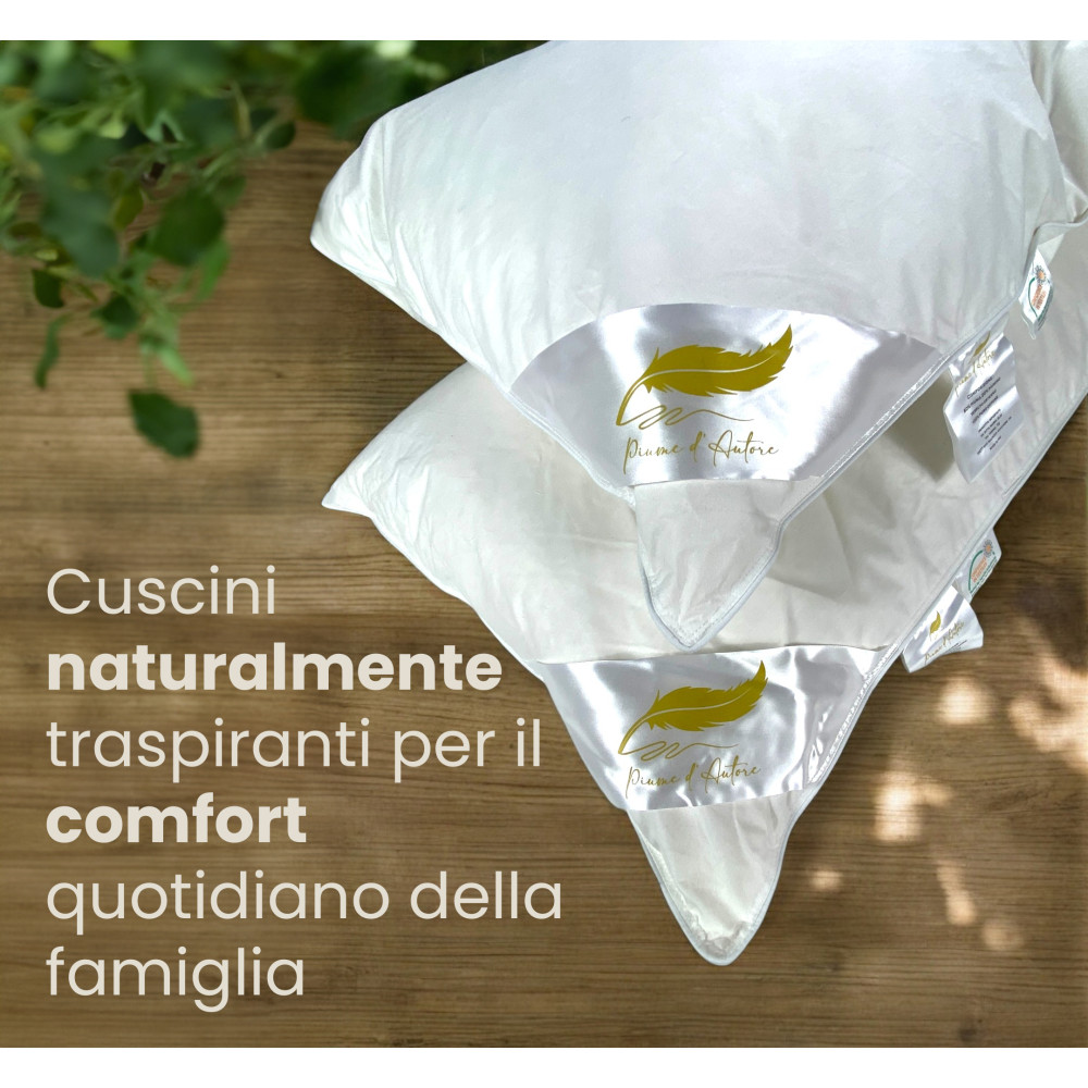 Signature Feather Pillows - Soft and Comfortable 50x80 Pillows for a Regenerating 😴 Rest