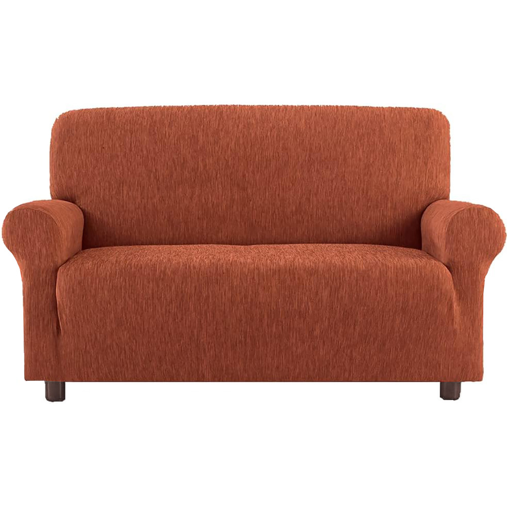 NEW YORK FASHION ORANGE SOFA COVER made in Italy Stretch
