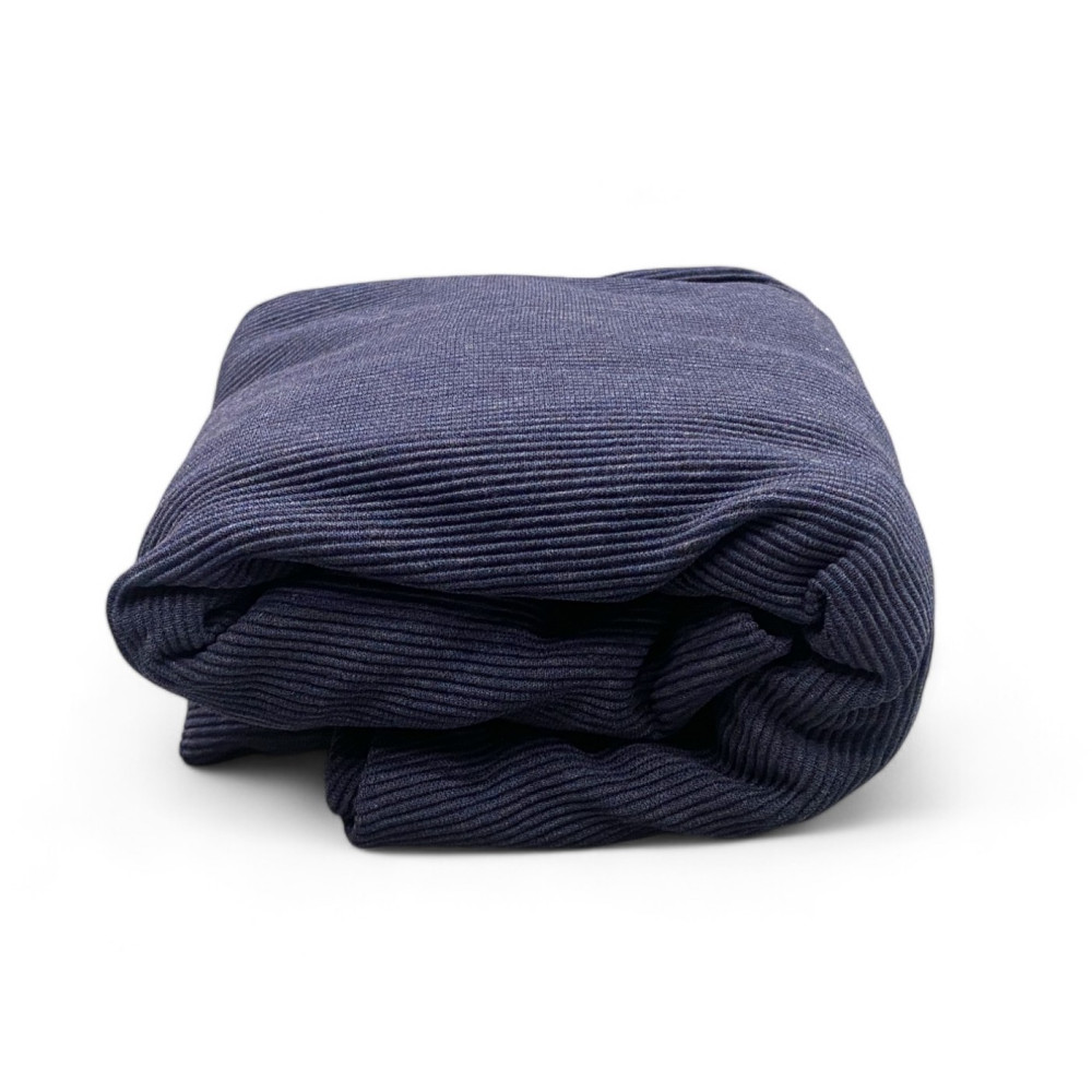 Housse de canapé New York stretch unie bleue, résistante aux rayures, pour canapés avec accoudoirs, housse de canapé universelle