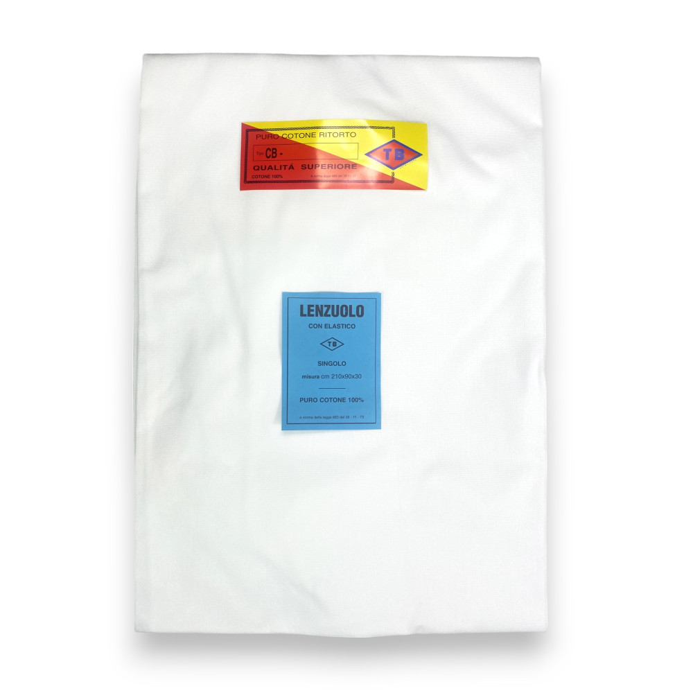 TB Poirino Matratzenauflage aus gedrehter Baumwolle, für Matratzen bis 30 cm Höhe