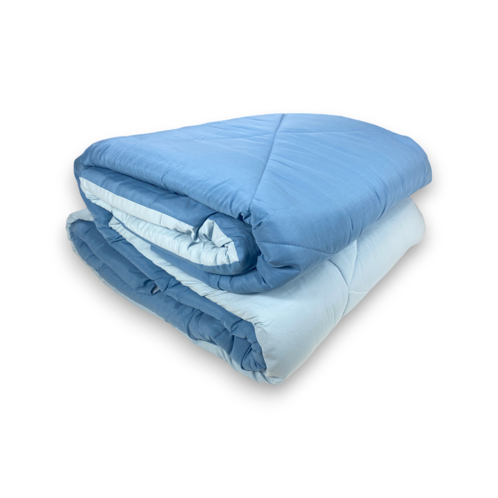 CaldoSogno double-sided blue double duvet 300 gr/sqm