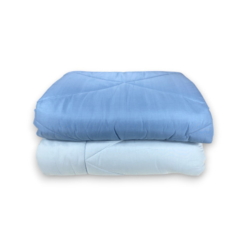 CaldoSogno edredón nórdico doble azul de doble cara 300 gr/m²