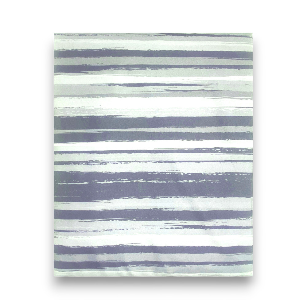 Funda nórdica Stripe Grey en suave microfibra | Hecho en Italia