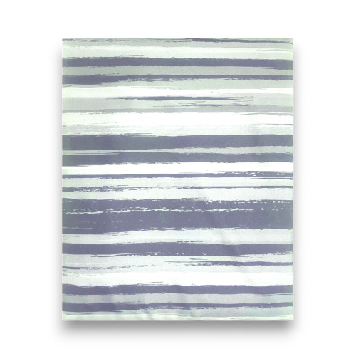 Housse de couette Stripe Grey en microfibre douce | Fabriqué en Italie