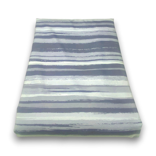 Housse de couette Stripe Grey en microfibre douce | Fabriqué en Italie