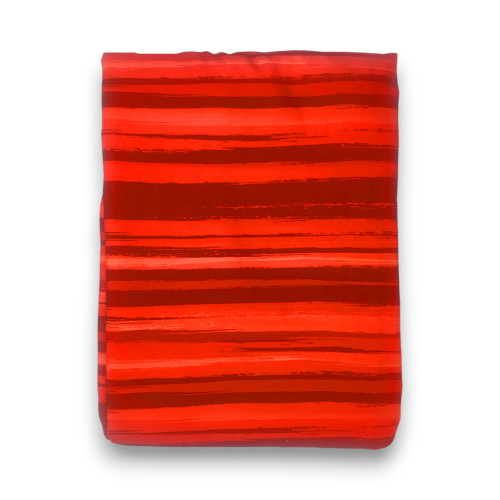 Copripiumino Stripe Rosso in microfibra morbida | Made in Italy