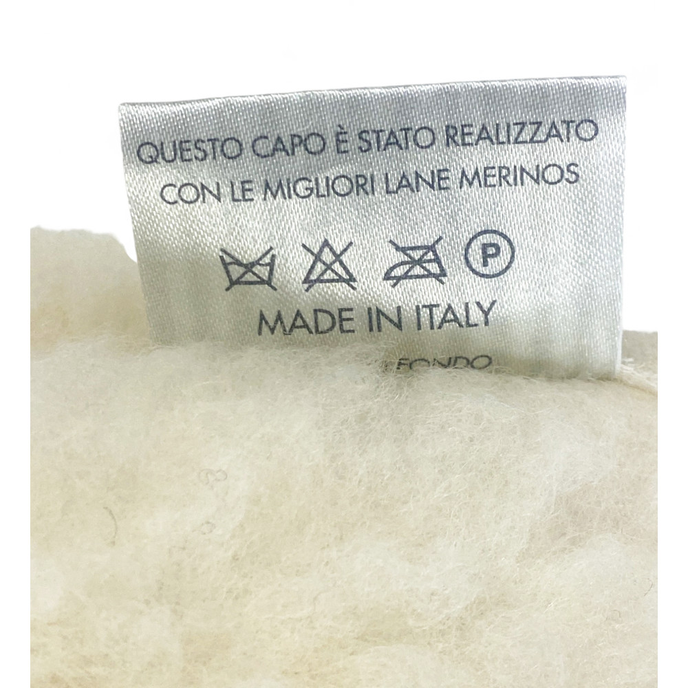 Handmade pure merino wool armchair cover Made in Italy - Ideal comfort and warmth, perfect gift for grandparents and dads