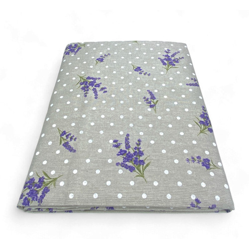Provenzalischer Lavendel-Baumwollbezug – Dory-Stoff Made in Italy