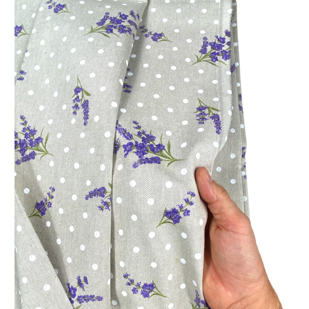 Telo Arredo Cotone Lavanda Provenzale – Tessuto Dory Made in Italy