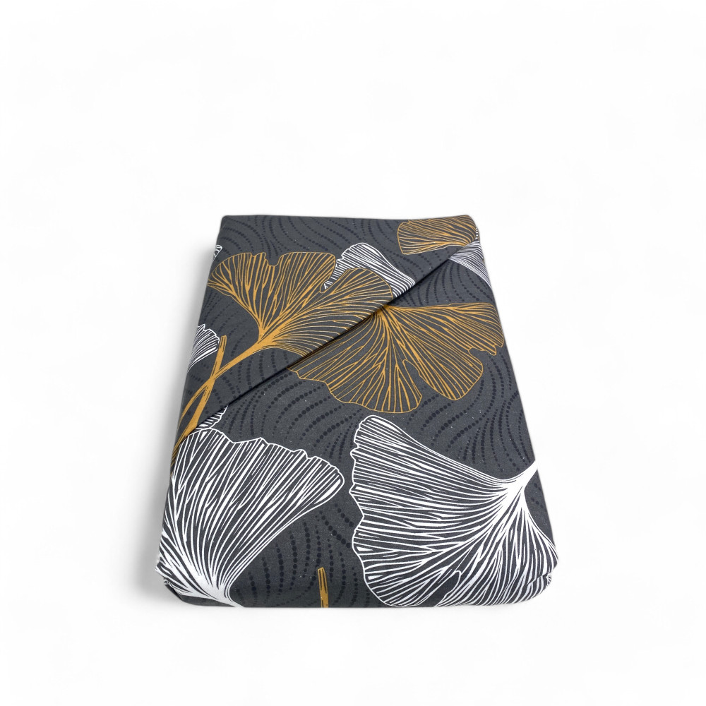 Housse de couette double en flanelle 250x200 cm « Sleeping Time » - Pétales d’Or