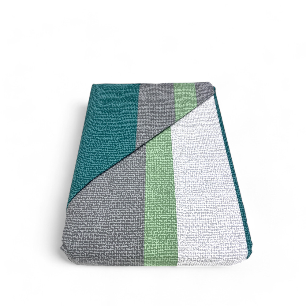 Funda Nórdica Doble Franela 250x200 cm "Sleeping Time" - Helecho Verde