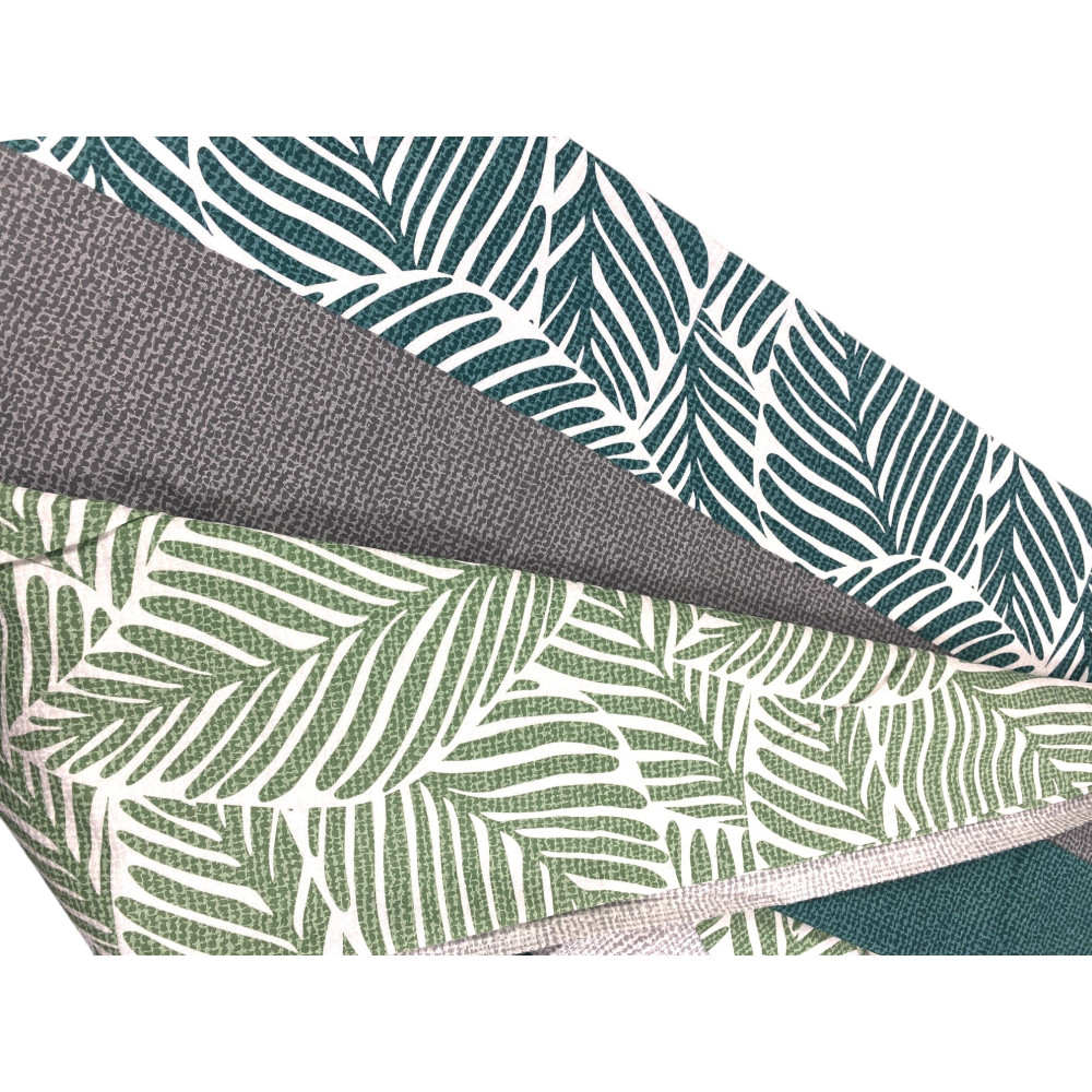 Funda Nórdica Doble Franela 250x200 cm "Sleeping Time" - Helecho Verde